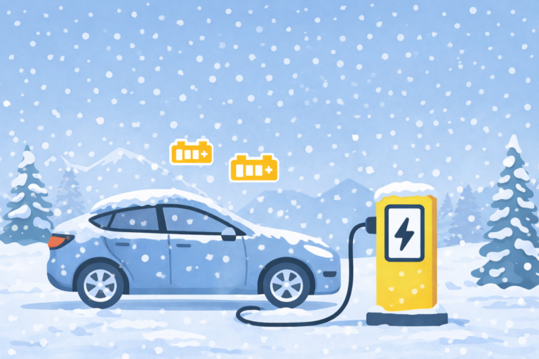 EV laden en rijden in de winter