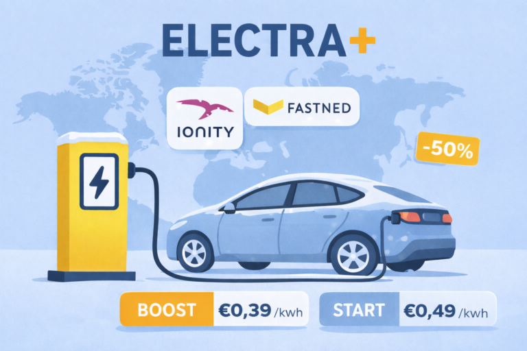 Electra+: goedkoper snelladen in Europa via Fastned, Ionity en Electra?